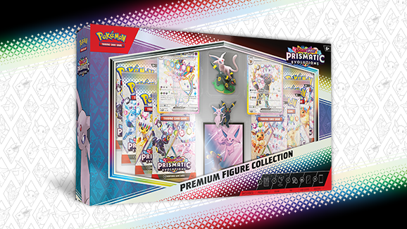 Pokémon Prismatic Evolutions Premium Figure Collection 